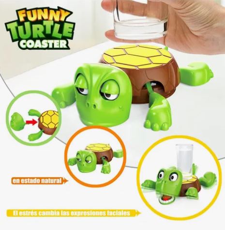 POSAVASO DE TORTUGA DIVERTIDO - Funny Turtle Coaster
