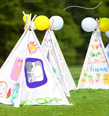 CARPA TIPI INFANTIL PARA PINTAR