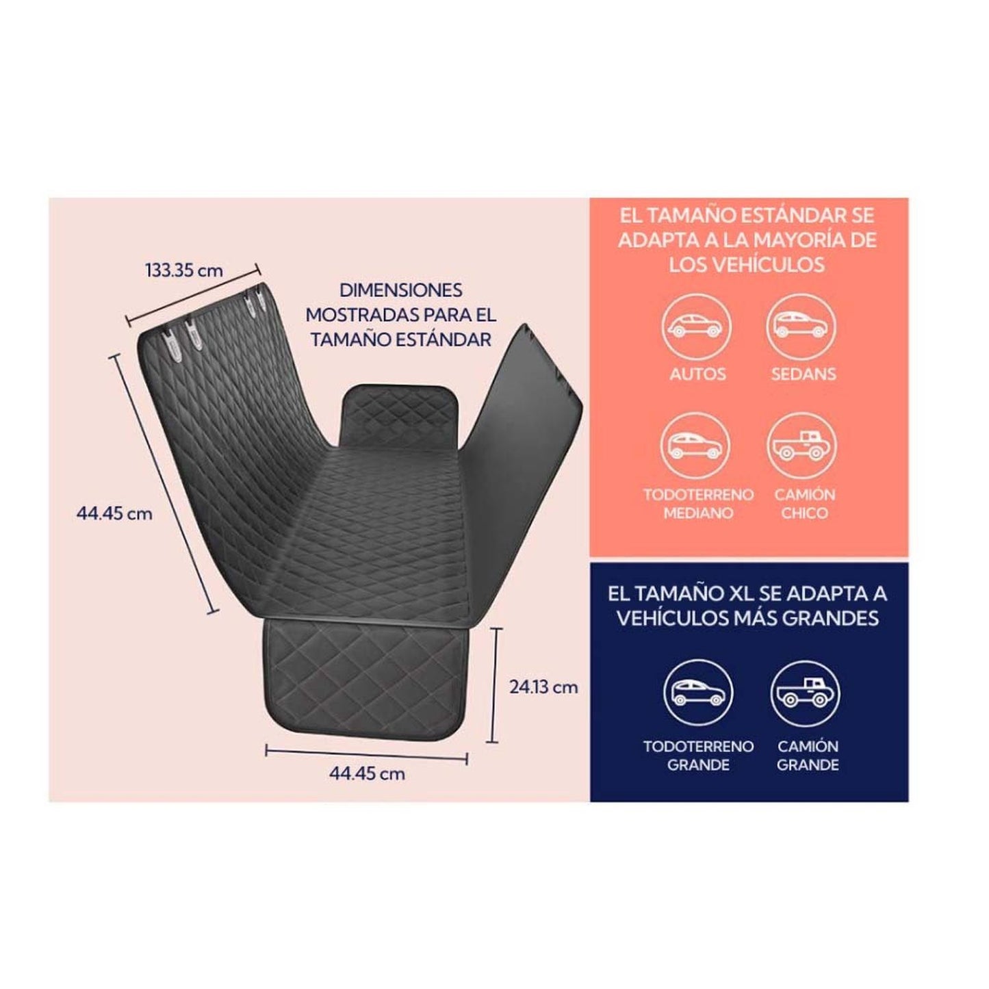 PACK VIRELA PRO OUTDOOR: CUBRE ASIENTO DE AUTO + LIMPIADOR DE PATAS PARA MASCOTAS