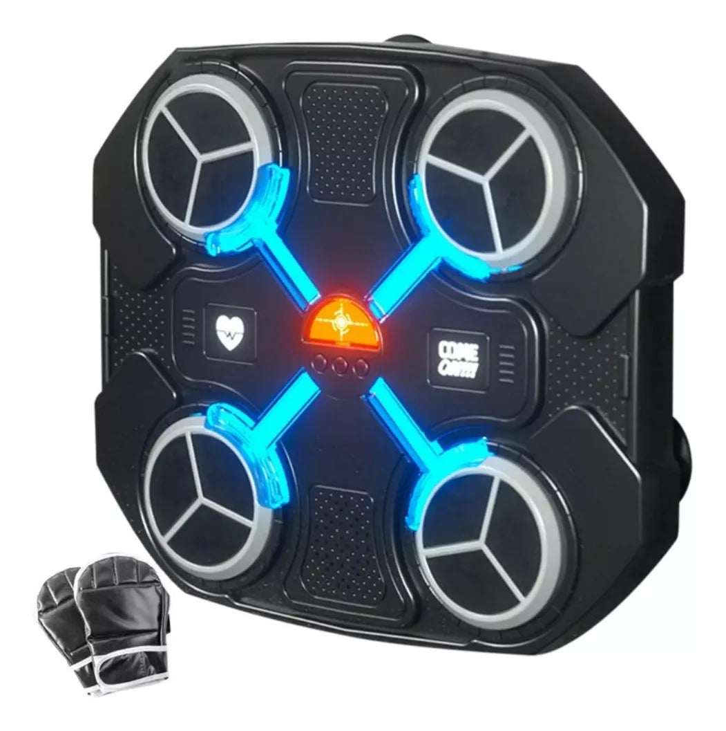 MAQUINA DE BOXEO MUSICAL BLUETOOTH - INCLUYE GUANTES