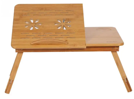 ESCRITORIO PLEGABLE DE BAMBU PARA LAPTOP