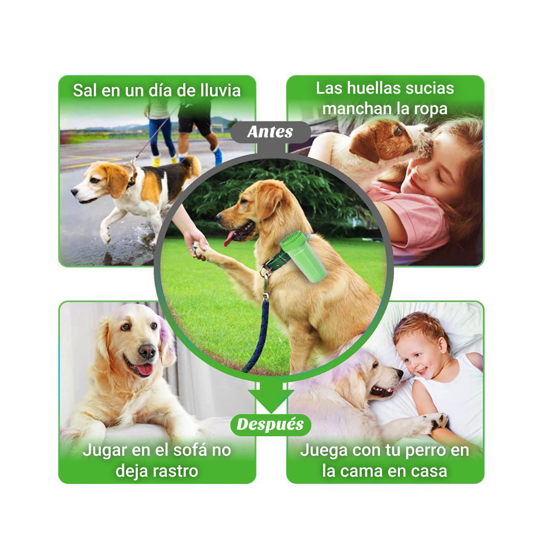 PACK VIRELA PRO OUTDOOR: CUBRE ASIENTO DE AUTO + LIMPIADOR DE PATAS PARA MASCOTAS