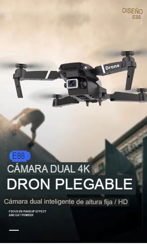 DRONE E88 4K DOBLE CAMARA