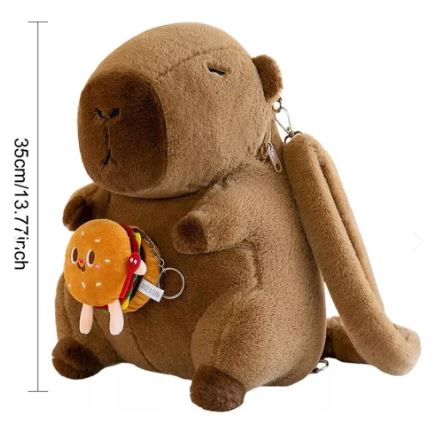 MOCHILA KAWAII CAPIBARA - 35cm