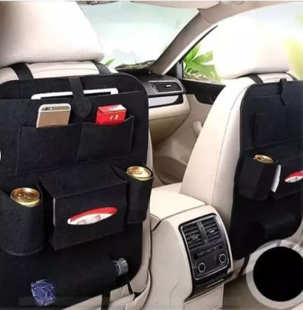 PACK VIRELA - 2 ORGANIZADORES PARA ASIENTO TRASERO DE AUTO