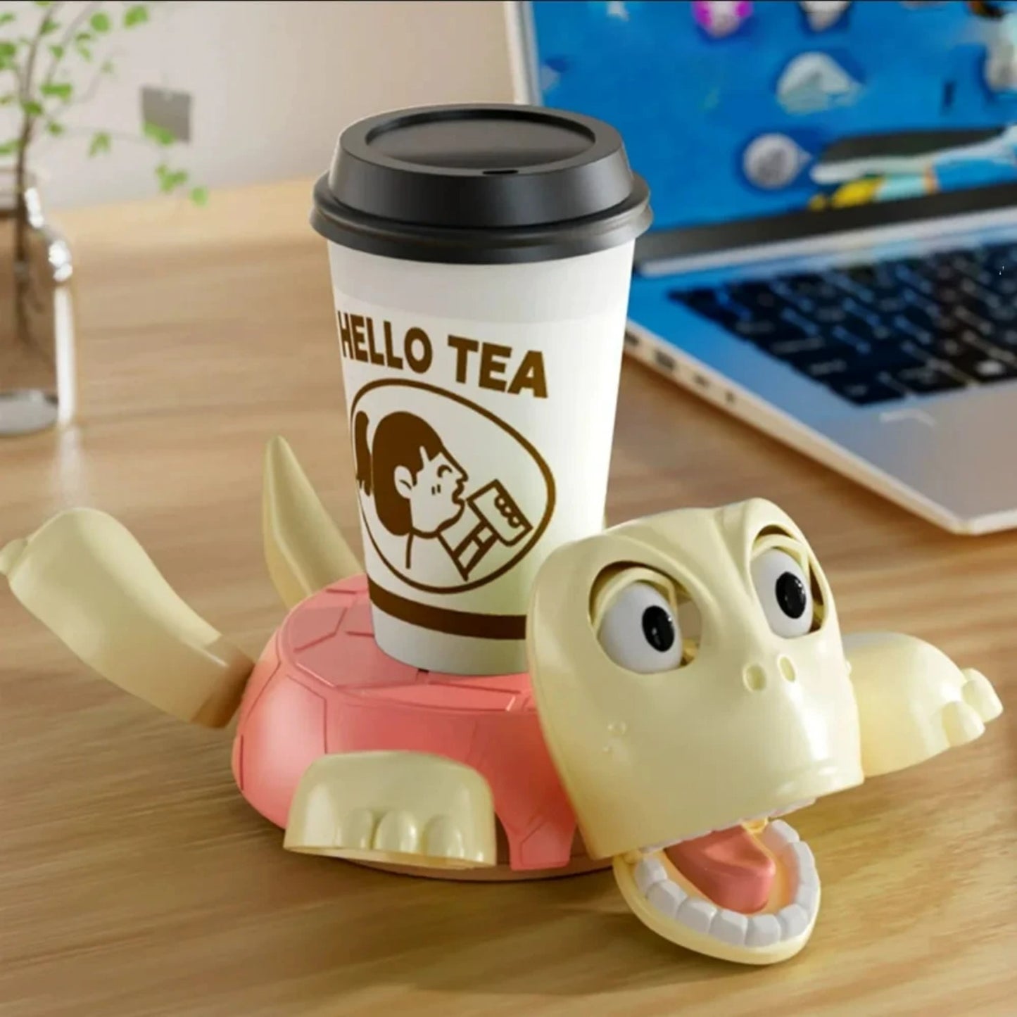 POSAVASO DE TORTUGA DIVERTIDO - Funny Turtle Coaster