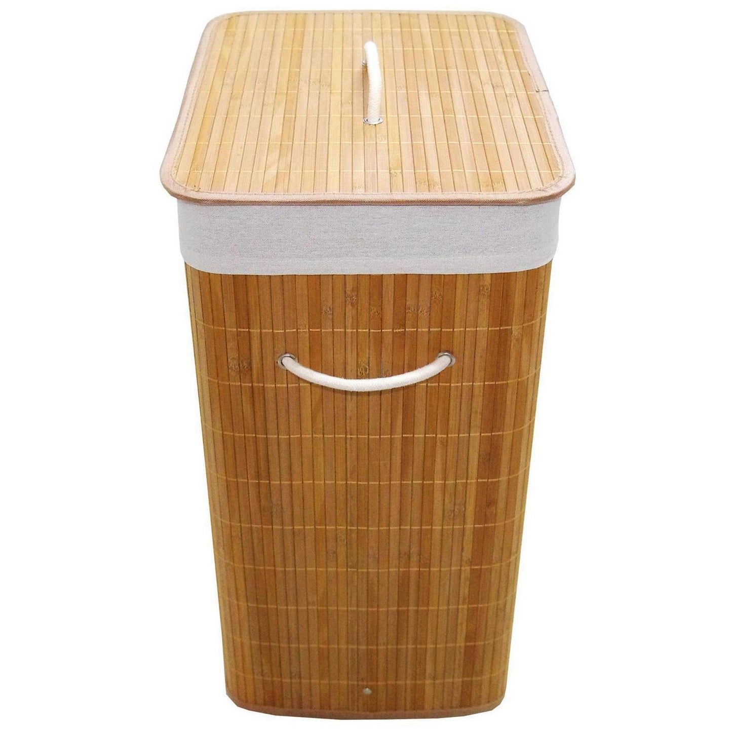 CANASTO PARA ROPA DE BAMBU