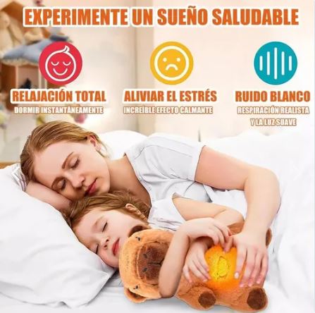 PELUCHE CAPIBARA MÚSICAL INTERACTIVO