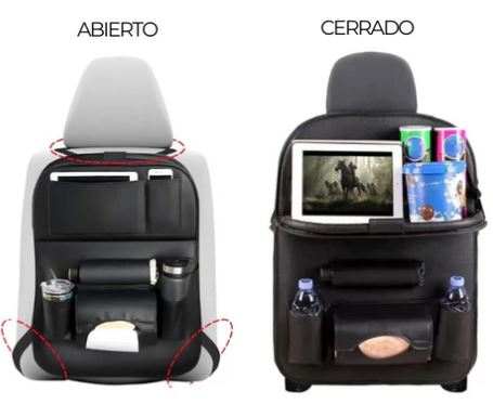 ORGANIZADOR PARA ASIENTO DE AUTO PREMIUM