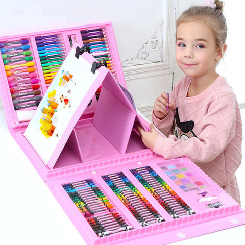 SET DE ARTE PARA NIÑOS - 208 PIEZAS
