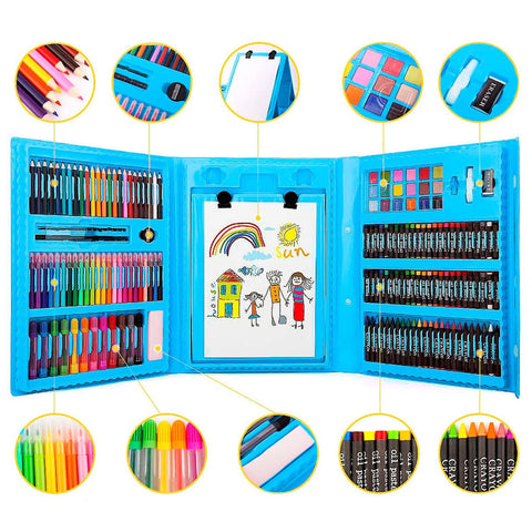 SET DE ARTE PARA NIÑOS - 208 PIEZAS