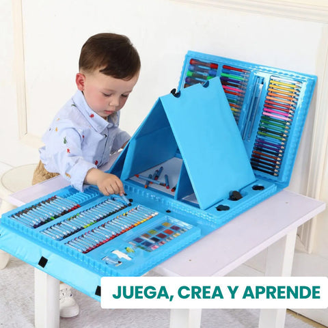 SET DE ARTE PARA NIÑOS - 208 PIEZAS