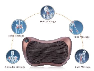 MASAJEADOR ELÉCTRICO CUELLO COJÍN LUMBAR
