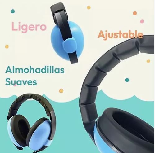 AURICULARES PROTECTORES ANTI RUIDO PARA NIÑOS