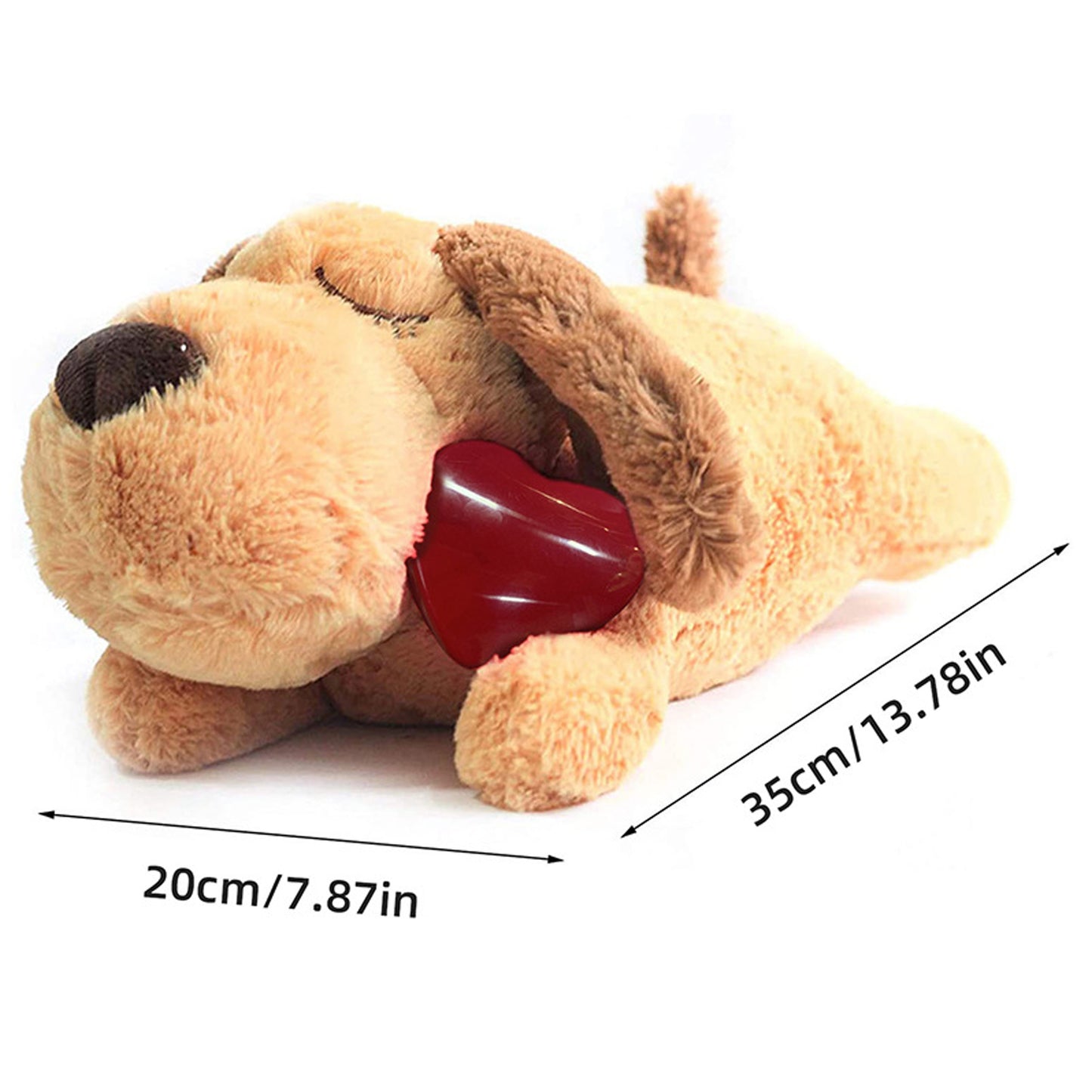 PELUCHE INTERACTIVO LATIDO DE COMPAÑIA PARA MASCOTAS