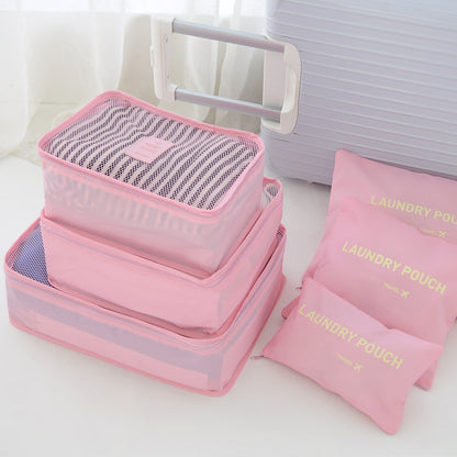 JUEGO DE 6 BOLSAS ORGANIZADORAS