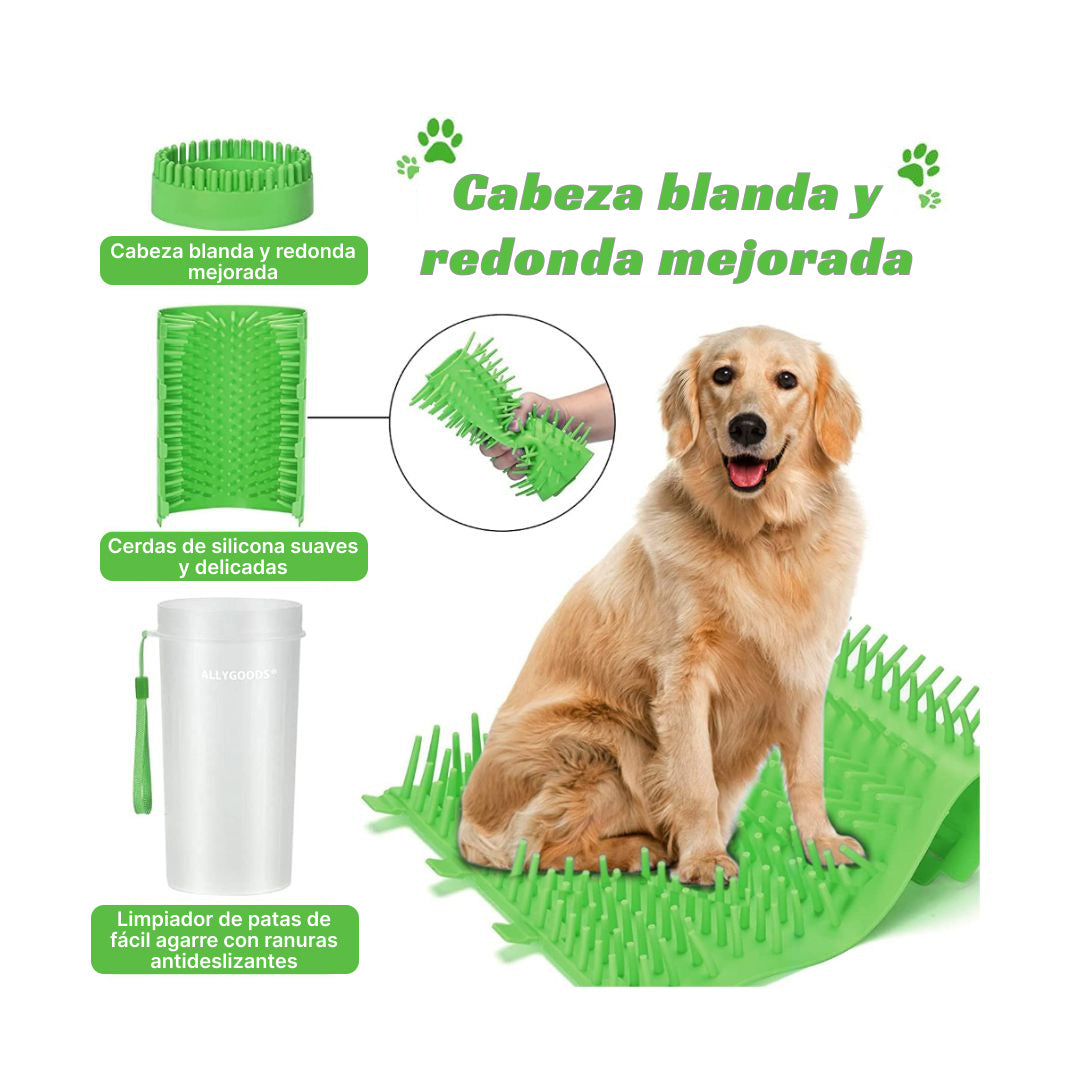 PACK VIRELA PRO OUTDOOR: CUBRE ASIENTO DE AUTO + LIMPIADOR DE PATAS PARA MASCOTAS