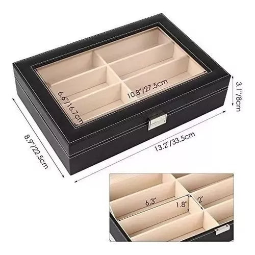 ORGANIZADOR DE LENTES GAFAS 8 UNIDADES