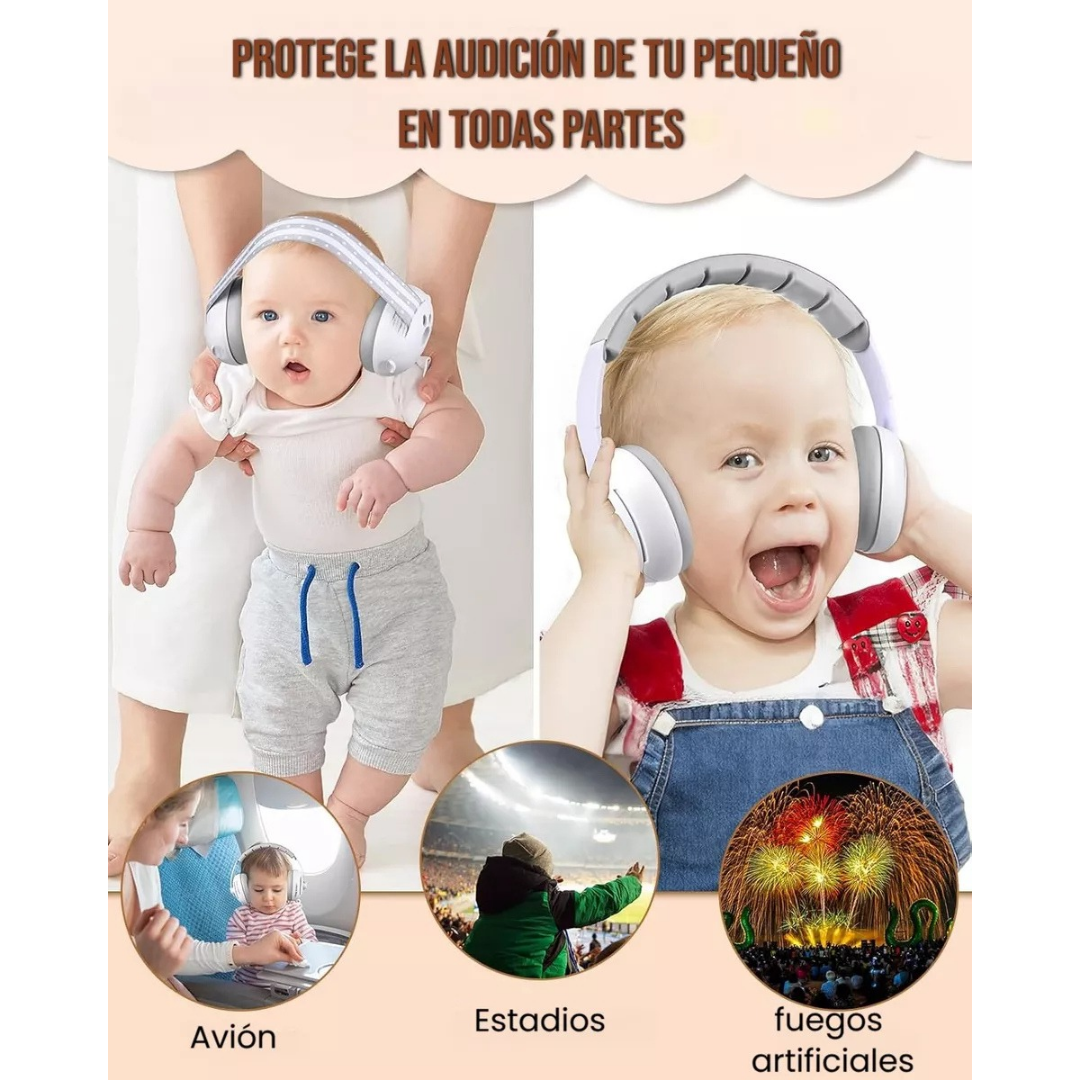 AURICULARES CANCELACION DE RUIDO PARA BEBES