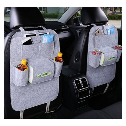 PACK VIRELA - 2 ORGANIZADORES PARA ASIENTO TRASERO DE AUTO