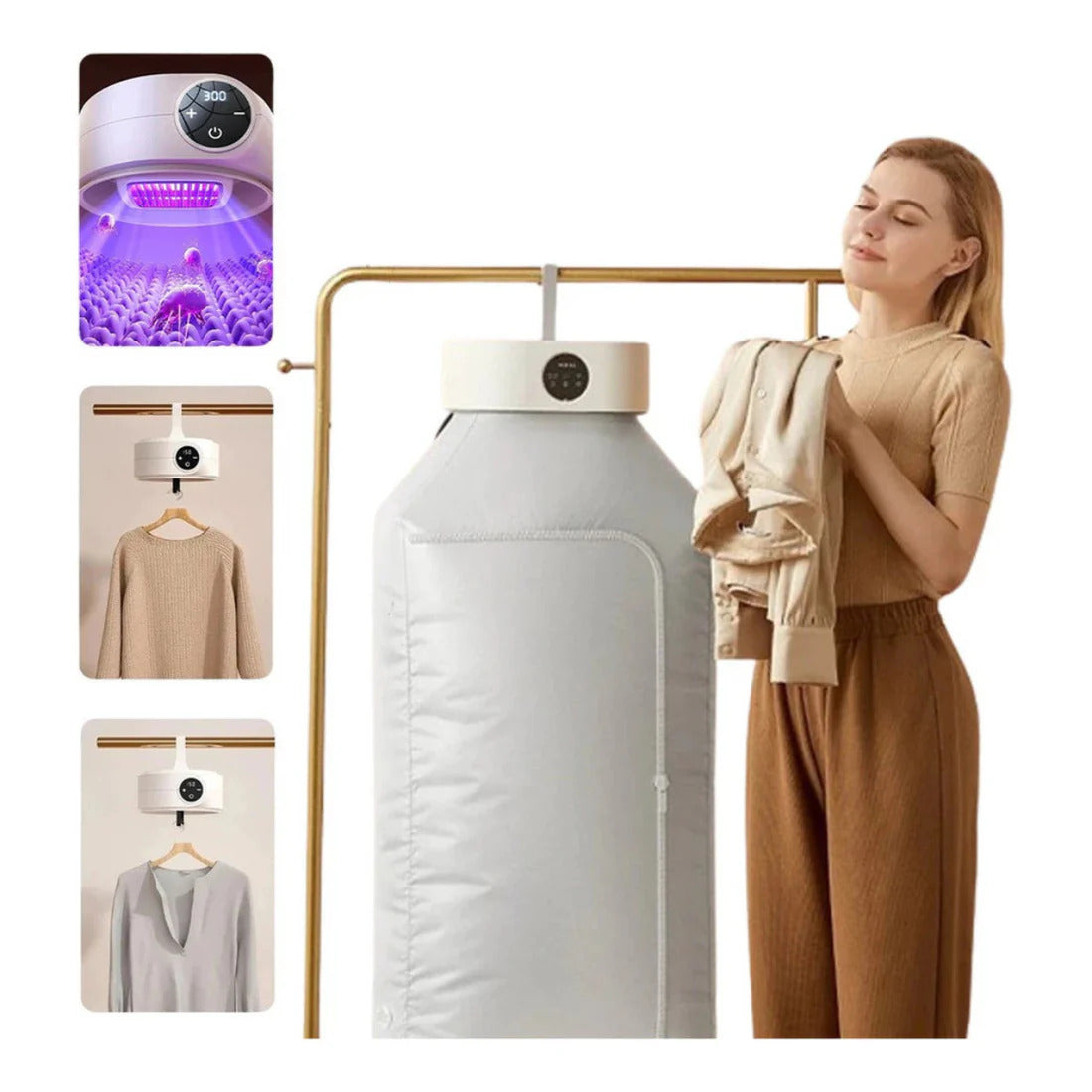 SECADOR DE ROPA PORTATIL TENDENCIA
