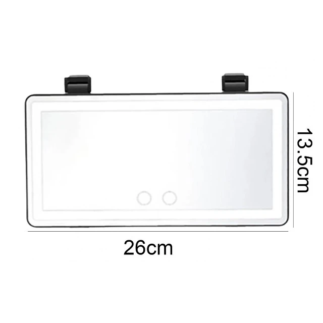 ESPEJO LED RECARGABLE AUTO