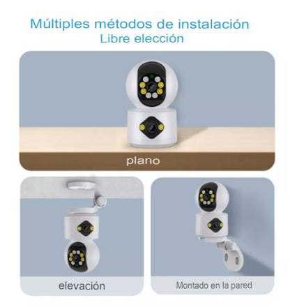 CAMARA INTERIOR DOBLE LENTE