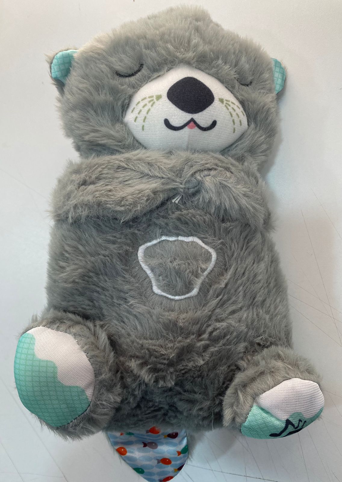 NUTRIA PELUCHE DE APEGO - MUSICA, LUZ Y RESPIRACION