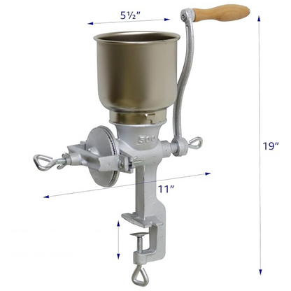 MOLINO MANUAL DE GRANOS - ACERO INOX