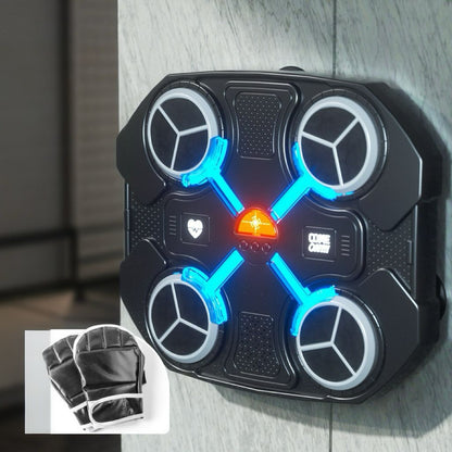 MAQUINA DE BOXEO MUSICAL BLUETOOTH - INCLUYE GUANTES
