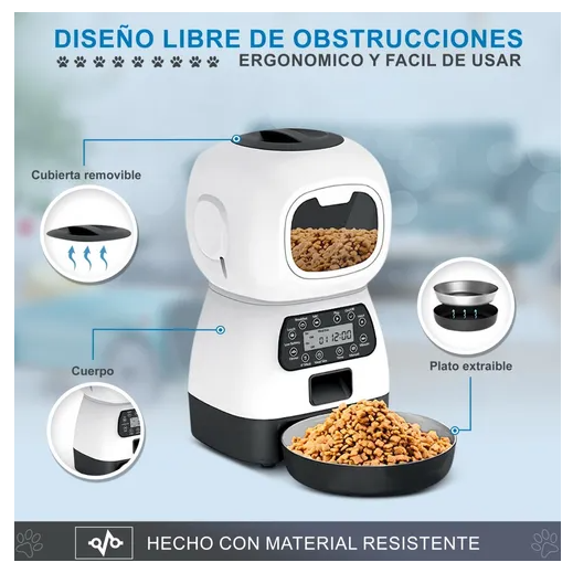 ROBOT DISPENSADOR DE COMIDA AUTOMATICO