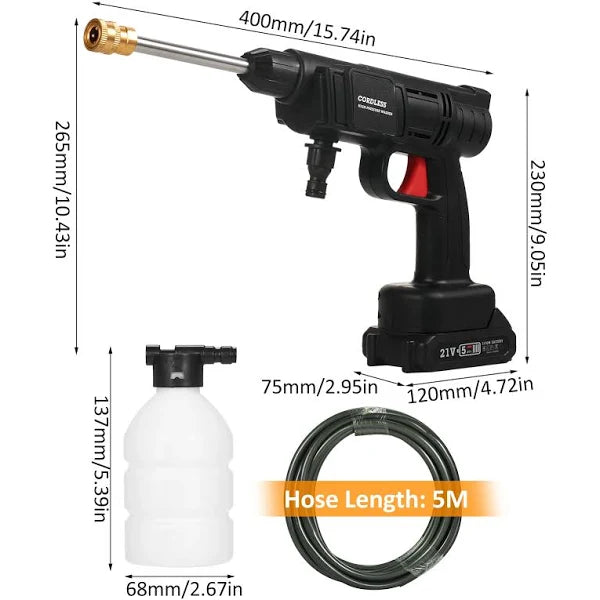 HIDROLAVADORA PORTATIL 1 BATERIA 48V