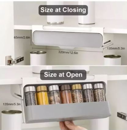 ORGANIZADOR DE CONDIMENTOS + 7 FRASCOS