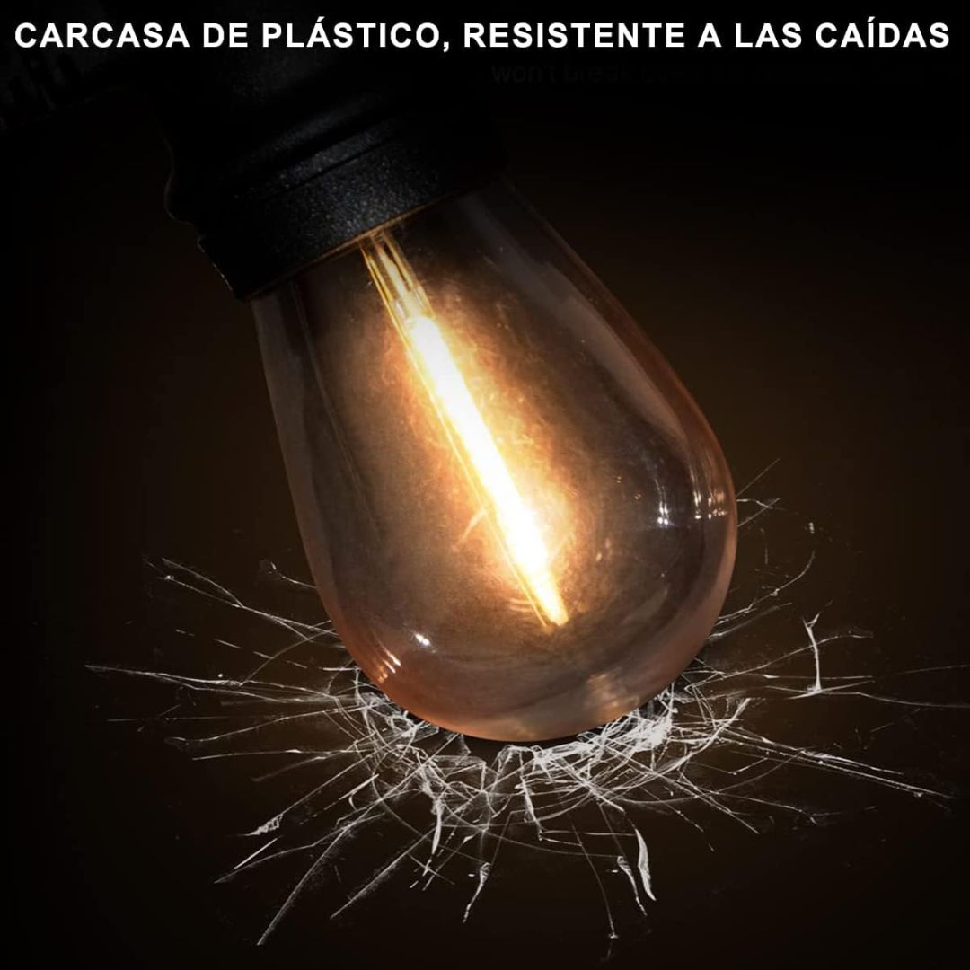 GUIRNALDA 5 METROS -10 LUCES IMPERMEABLES