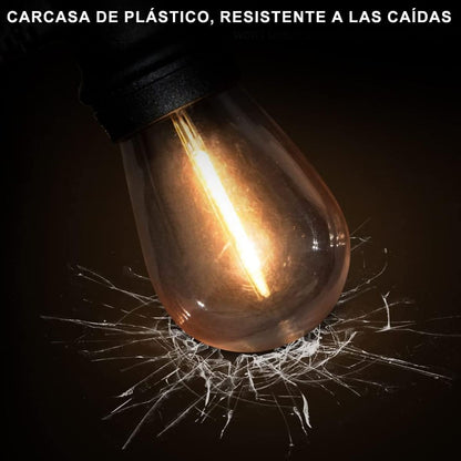 GUIRNALDA 5 METROS -10 LUCES IMPERMEABLES