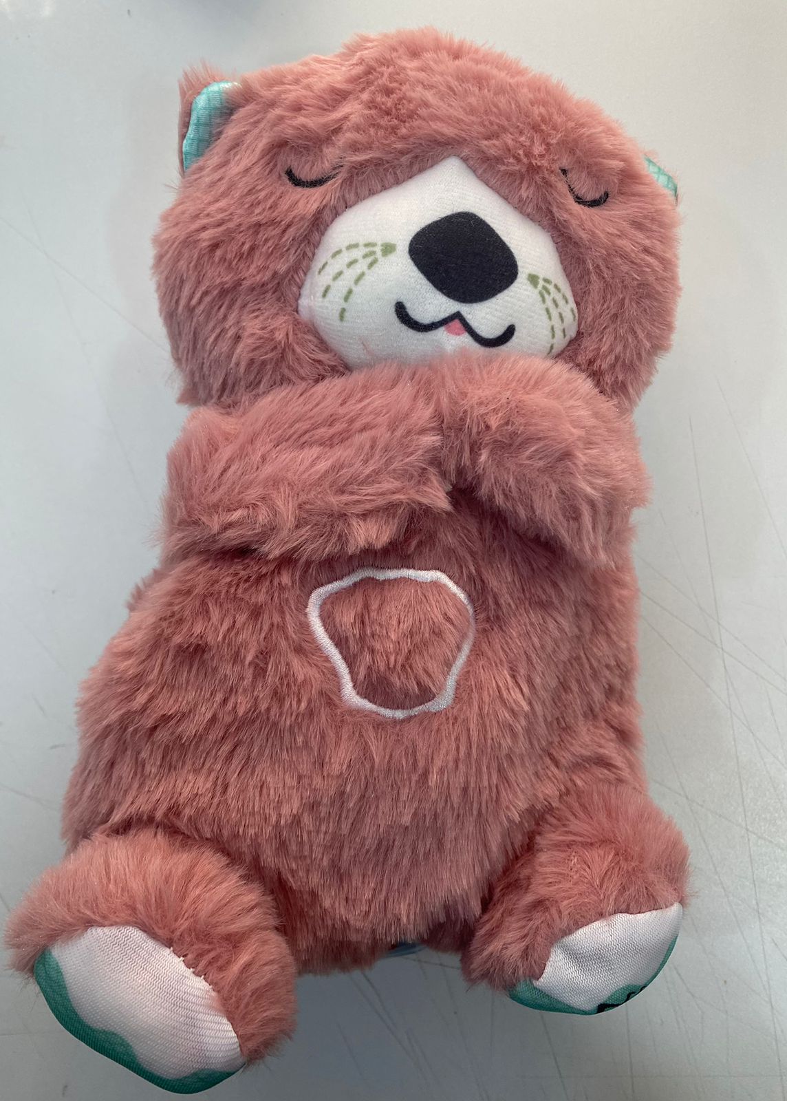 NUTRIA PELUCHE DE APEGO - MUSICA, LUZ Y RESPIRACION