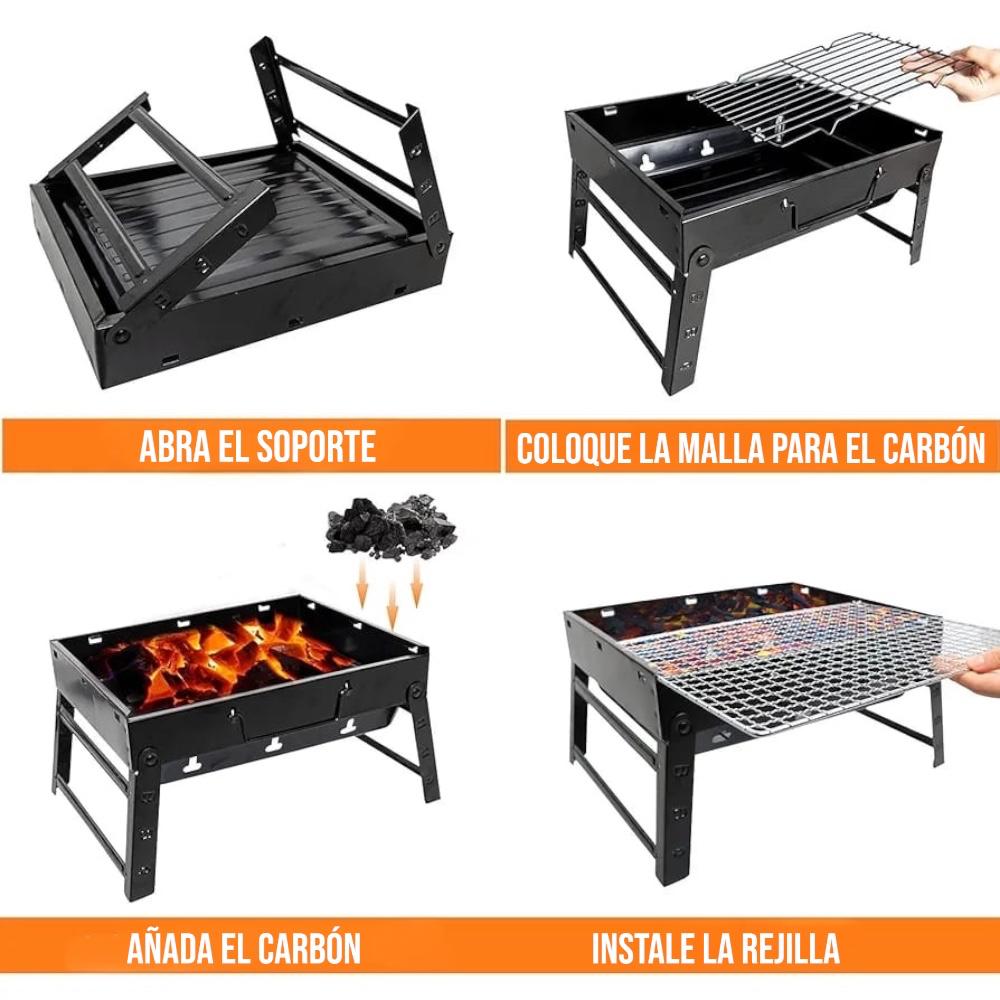 Parrilla Barbecue Plegable