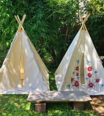CARPA TIPI INFANTIL PARA PINTAR