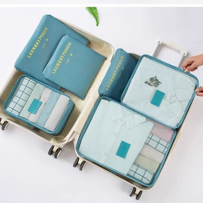 JUEGO DE 6 BOLSAS ORGANIZADORAS