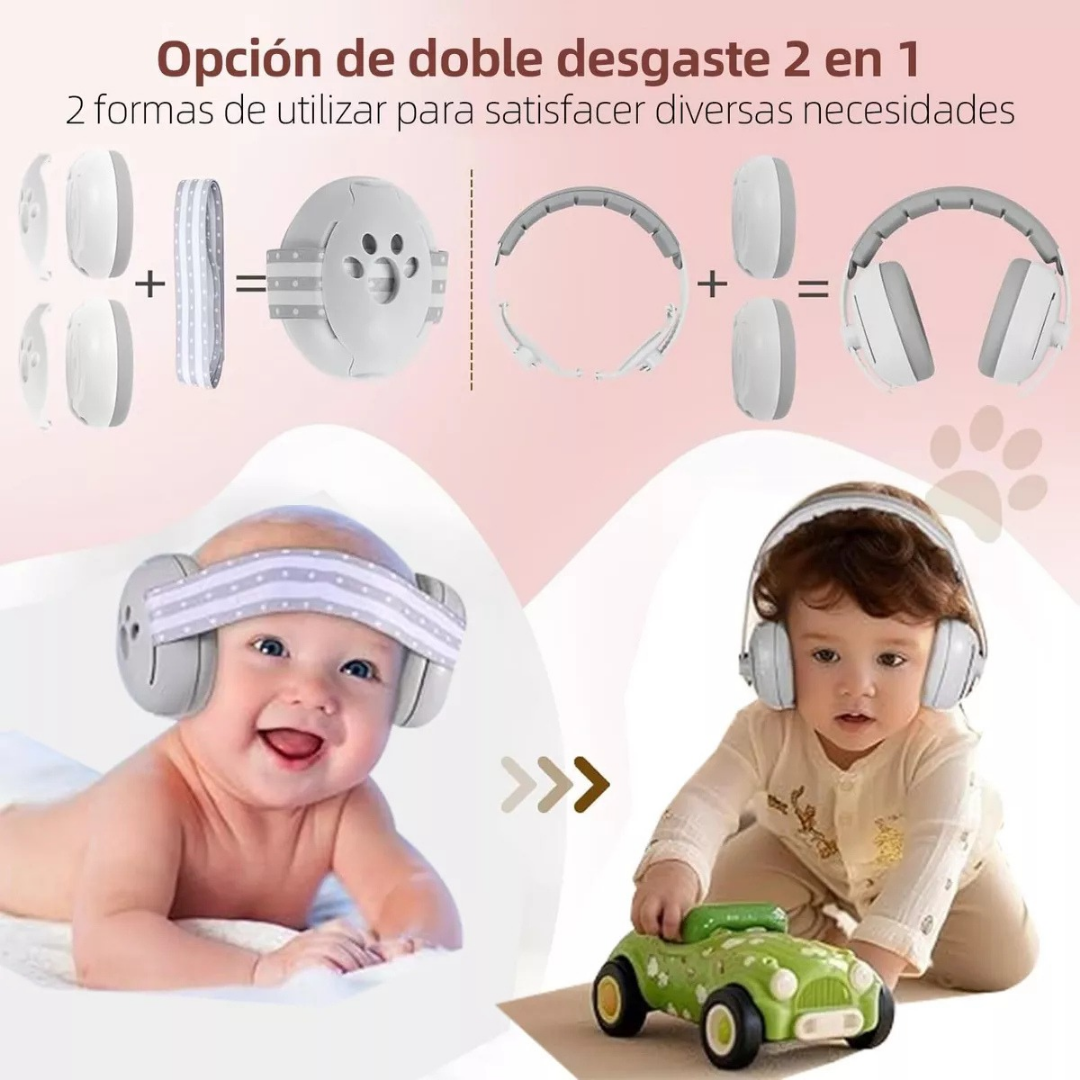 AURICULARES CANCELACION DE RUIDO PARA BEBES
