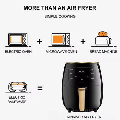 FREIDORA DE AIRE PANEL TOUCH 6L