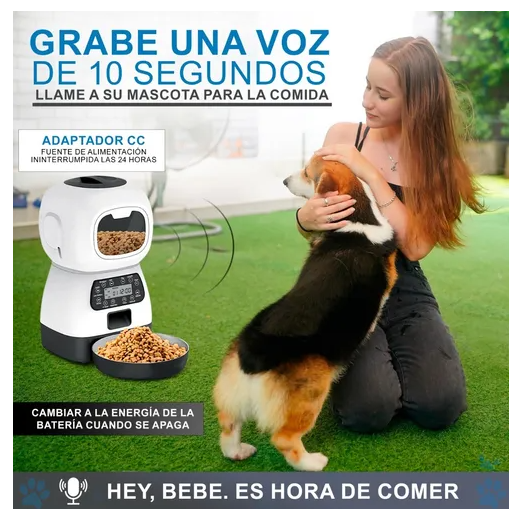 ROBOT DISPENSADOR DE COMIDA AUTOMATICO