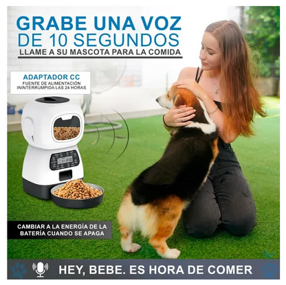 ROBOT DISPENSADOR DE COMIDA AUTOMATICO
