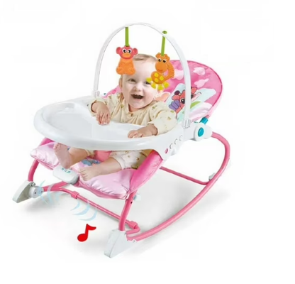 Silla Mecedora 2 En 1 Musical con Vibración