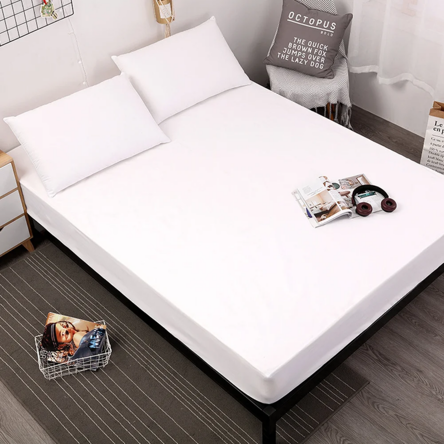 CUBRE COLCHON IMPERMEABLE PREMIUM