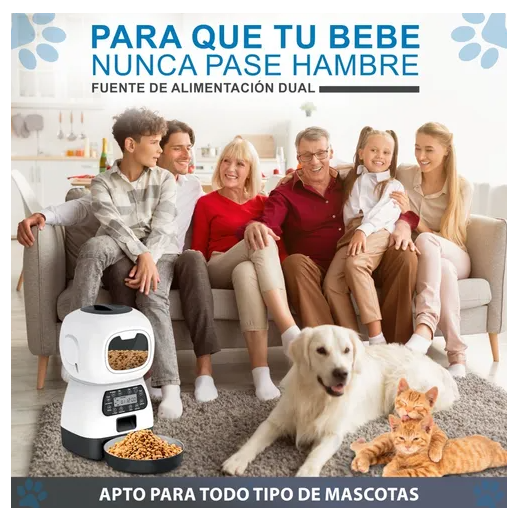 ROBOT DISPENSADOR DE COMIDA AUTOMATICO