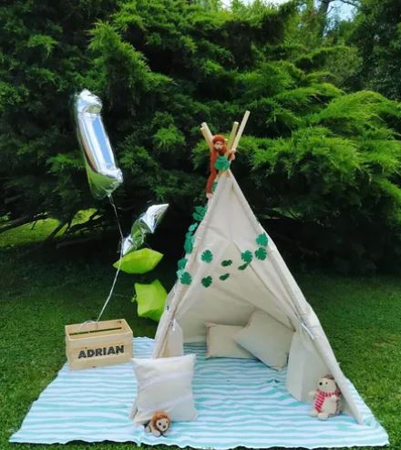 CARPA TIPI INFANTIL PARA PINTAR
