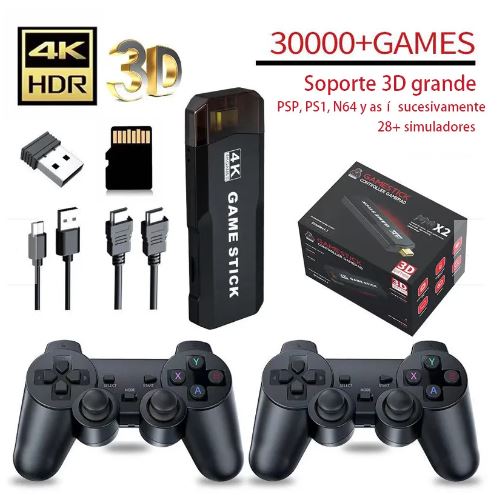 CONSOLA RETRO X2 - 3D ALTA DEFINICIÓN 4K