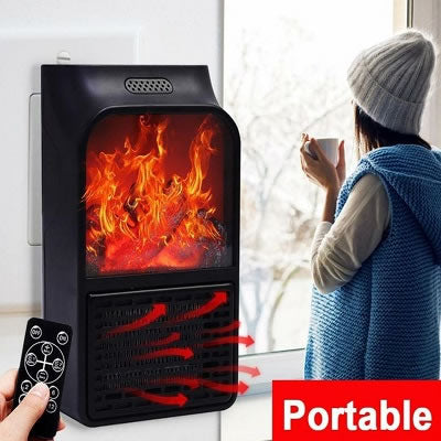 MINI CALEFACTOR EFECTO CHIMENEA