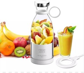 BOTELLA BATIDORA PORTATIL RECARGABLE